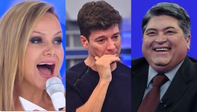 Rodrigo Faro, Eliana e Datena disputaram audiência (Foto montagem: TV Foco)