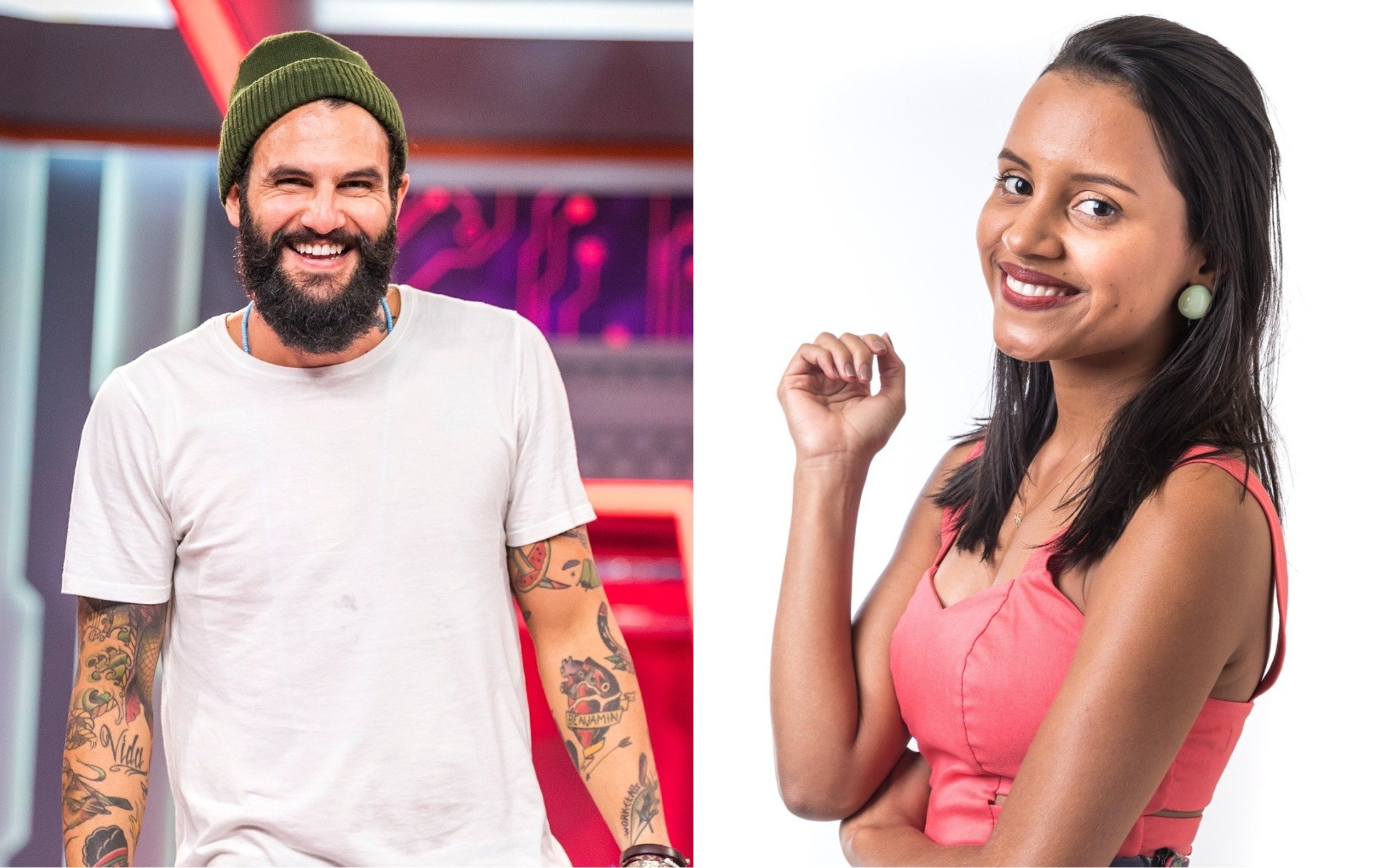 Gleici e Wagner no BBB18 (Foto: Reprodução)