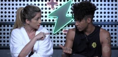 Barraco no reality da Record (Foto: Reprodução)