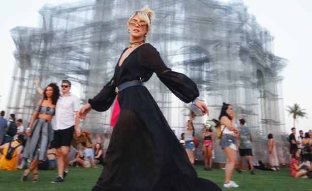 Fernanda Paes Leme no Coachella (Foto: Reprodução/Instagram)