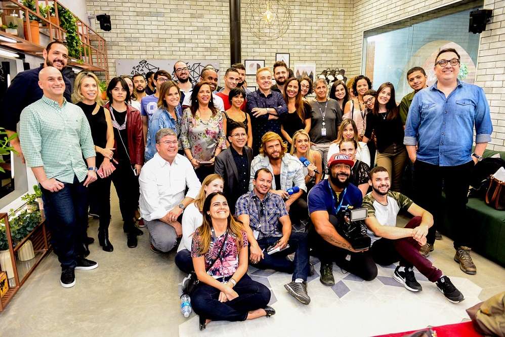 Coletiva de imprensa da nova temporada do Power Couple (Foto: Divulgação)