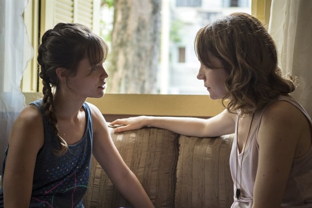 Verena (Joana Borges) e Gabriela (Camila Morgado) em cena de Malhação: Vidas Brasileiras (Foto: Globo/Estevam Avellar)