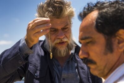 Ramiro (Fábio Assunção) e Adauto (Nanego Lira) em cena de Onde Nascem os Fortes
(Foto: Globo/Estevam Avellar)