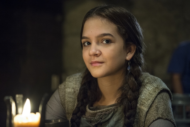 Mel Maia (Agnes) em Deus Salve o Rei (Foto: Globo/Estevam Avellar)