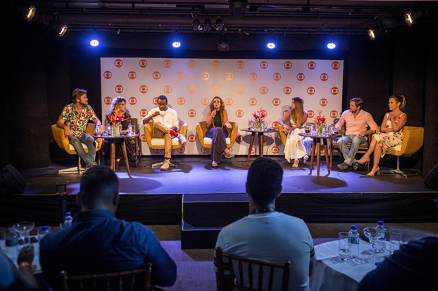 Atores de Segundo Sol e a diretora Maria de Médicis falam sobre a trama (Foto: Globo/João Cotta)