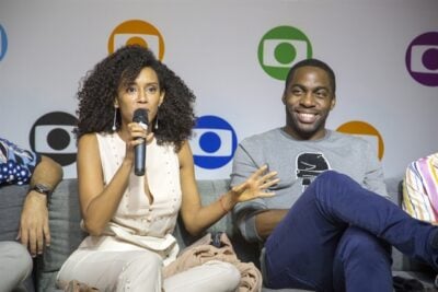 Taís Araújo e Lázaro Ramos
(Foto: Globo/Marília Cabral)