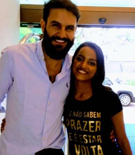 Gleici e Wagner foram juntos para o Acre (Foto: Reprodução)