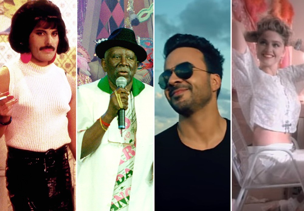 Homenageados da semana no Show dos Famosos (Foto: Reprodução)
