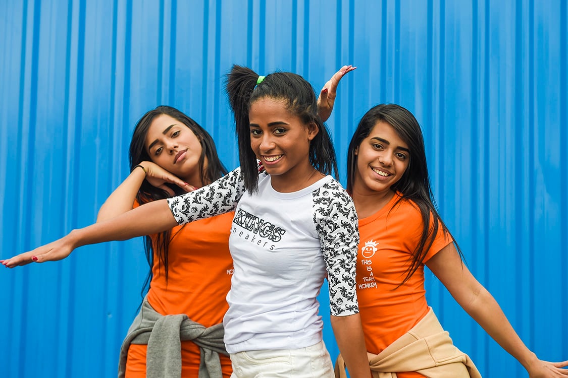 MC Loma e Gêmeas Lacração. (Foto: Reprodução)