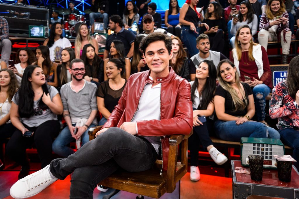 O ator e humorista Lucas Veloso (Foto: Ramón Vasconcelos/TV Globo)