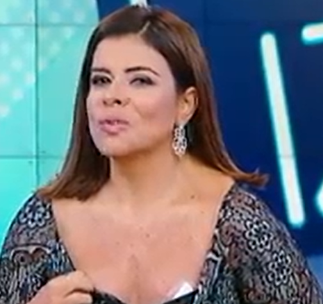 A apresentadora Mara Maravilha mostrou demais durante o Fofocalizando.