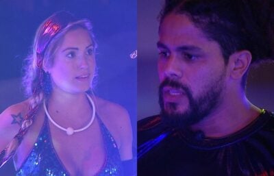 Jéssica ficou em choque com a revelação (Foto: Reprodução)