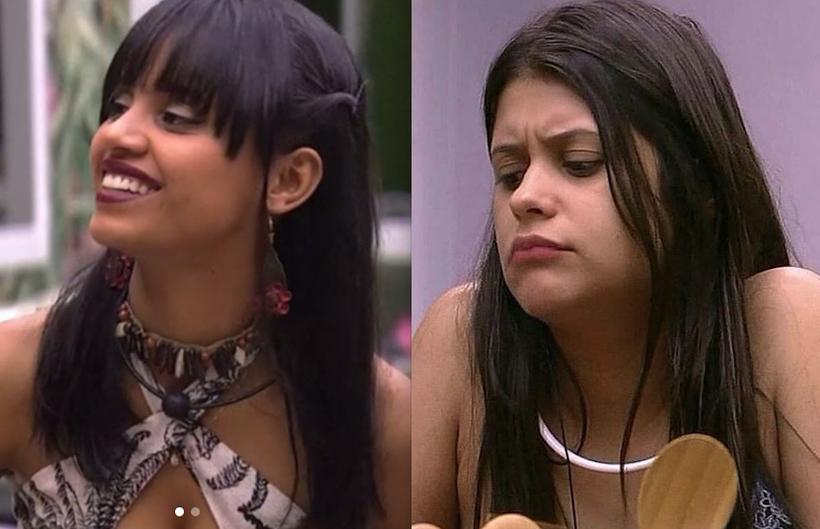Gleici e Ana Paula no BBB18 (Foto: Reprodução)