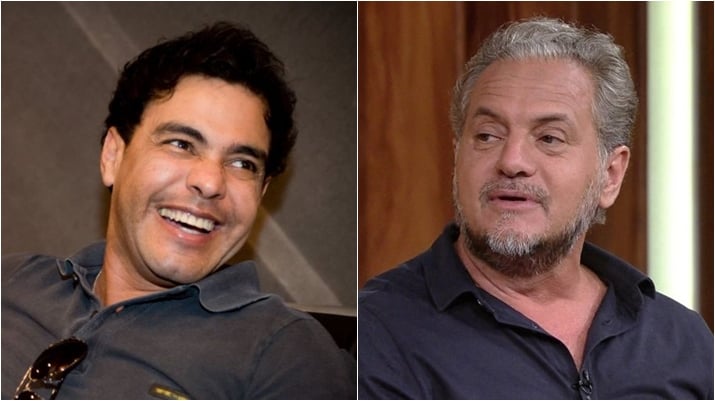 Zezé Di Camargo e o diretor Breno Silveira. (Foto: Montagem/Divulgação)