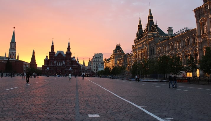 Estúdio da Globo será montado na Praça Vermelha, em Moscou. (Foto: Divulgação)
