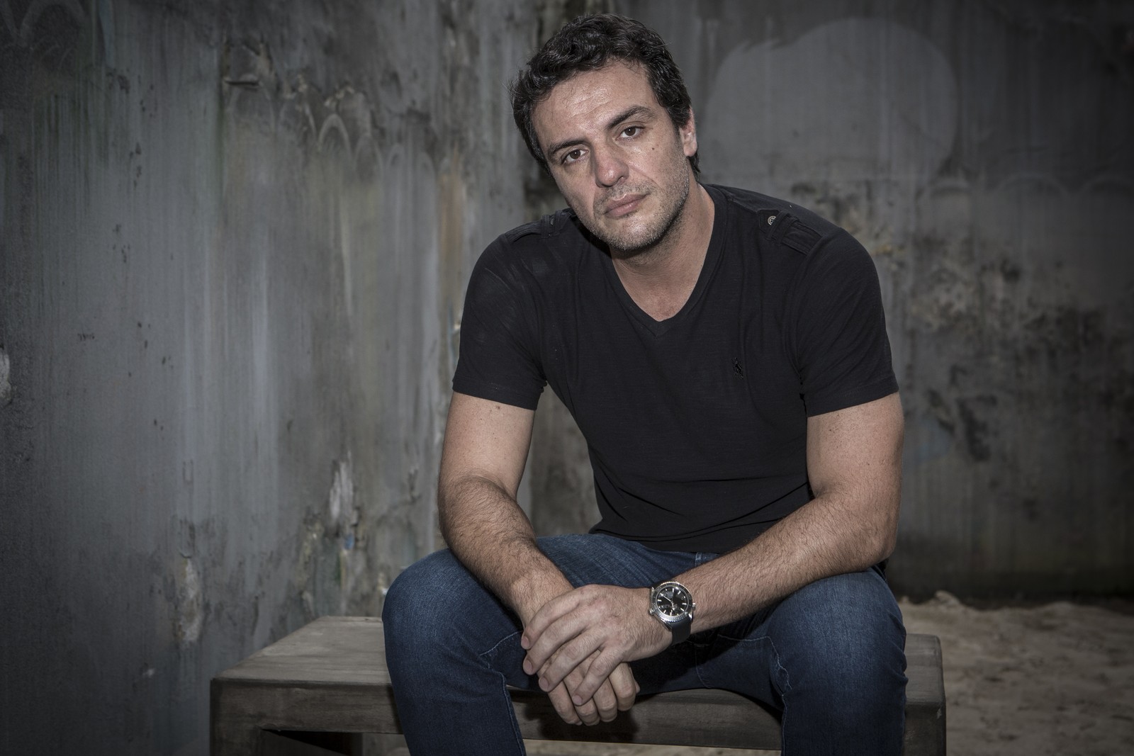 O ator Rodrigo Lombardi (Foto: Fábio Rocha/Gshow)