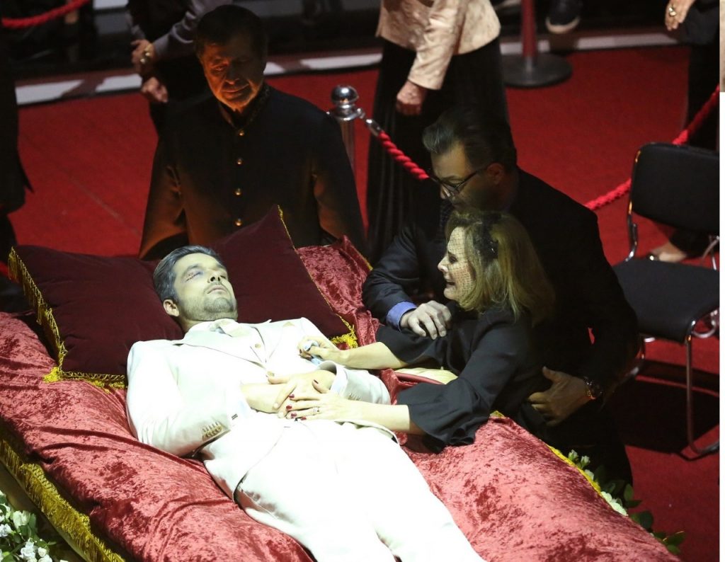Despedida de Ricardo Montana (Sergio Marone) em Apocalipse (Foto: Divulgação)
