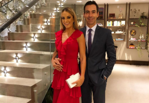 Ticiane Pinheiro e César Tralli (Foto: Reprodução/Instagram)