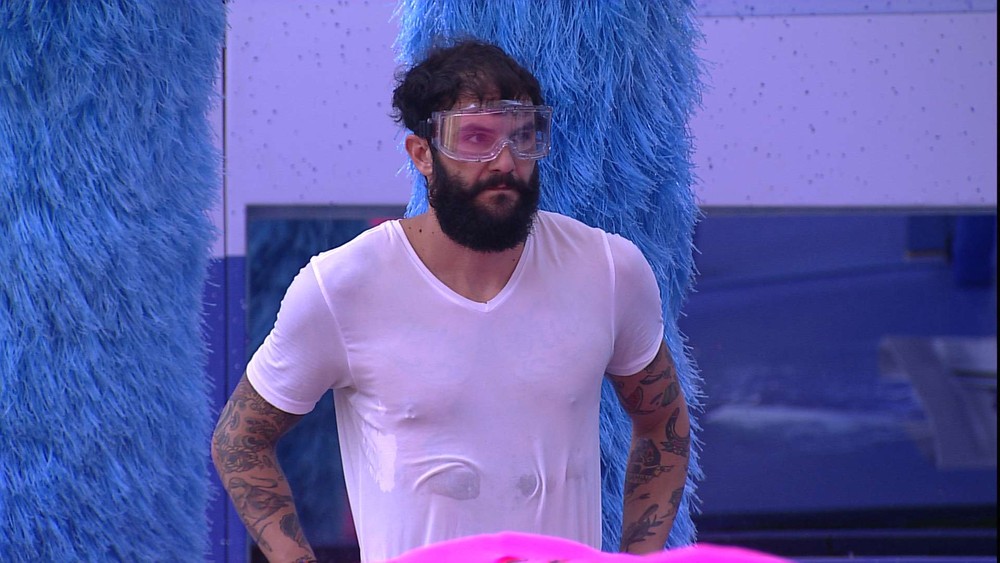 Wagner no BBB18 (Foto: TV Globo)