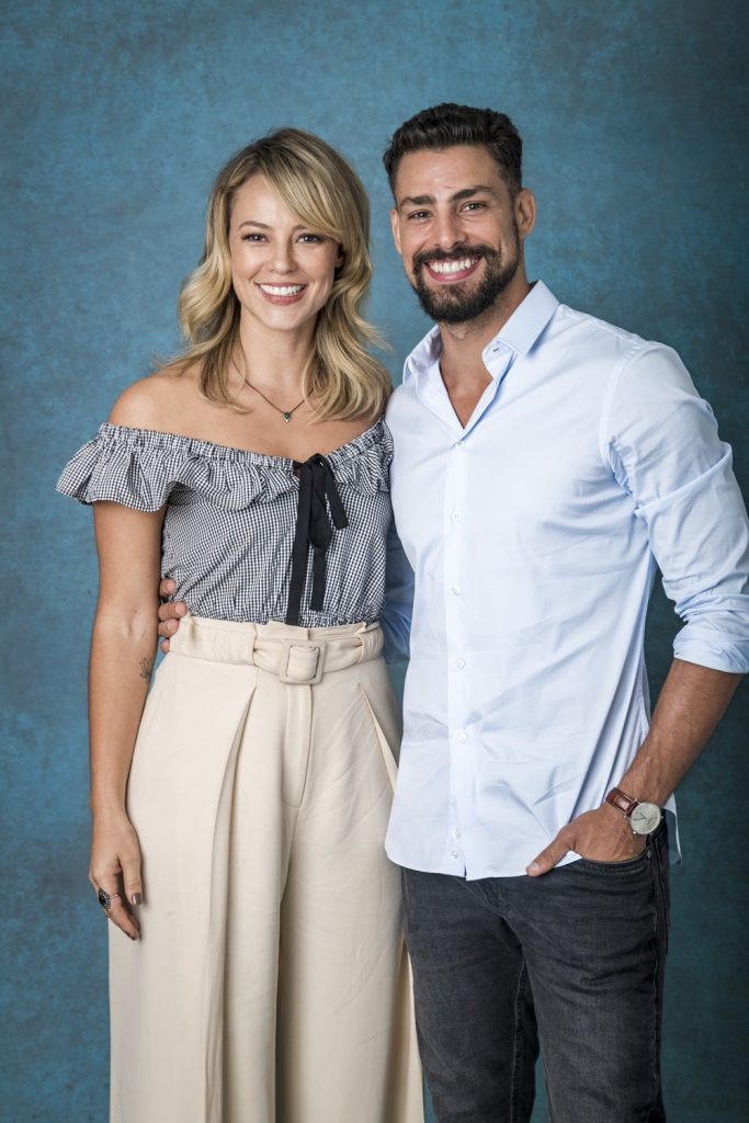Paolla Oliveira e Cauã Reymond formaram par romântico (Foto: TV Globo/Paulo Belote)