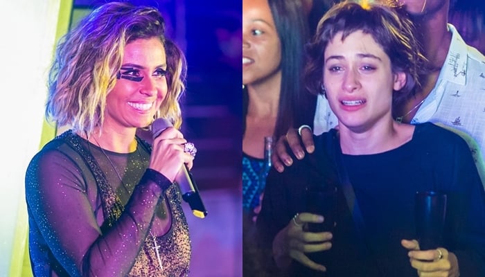 Luzia/Ariella (Giovanna Antonelli) e Manu (Luisa Arraes) em cenas de Segundo Sol (Foto: Globo/Paulo Belote)