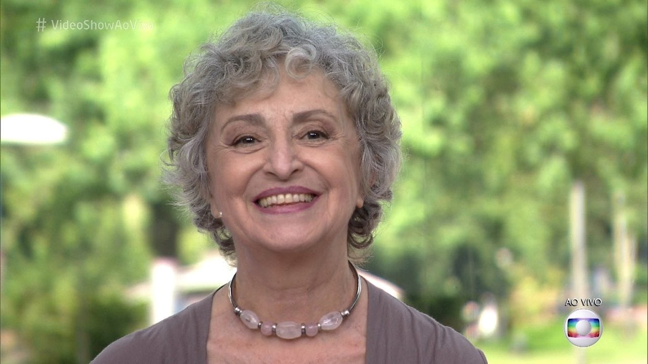 Ana Lúcia Torre no extinto Vídeo Show (Foto: Reprodução/ Globo)