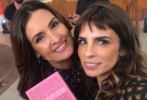 Fátima Bernardes e Maria Ribeiro (Foto: Divulgação)