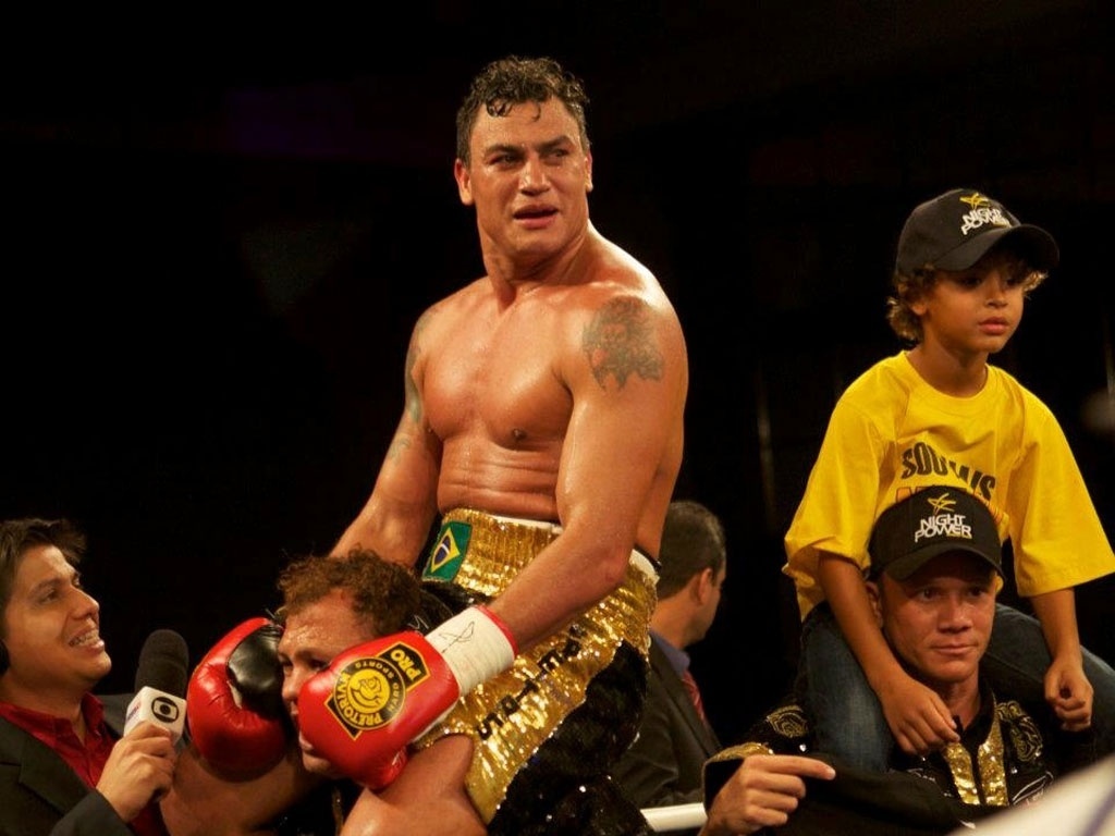 Popó em competição (Foto: Reprodução)