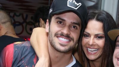 Rainan Ferraz e Viviane Araújo (Foto: Reprodução)