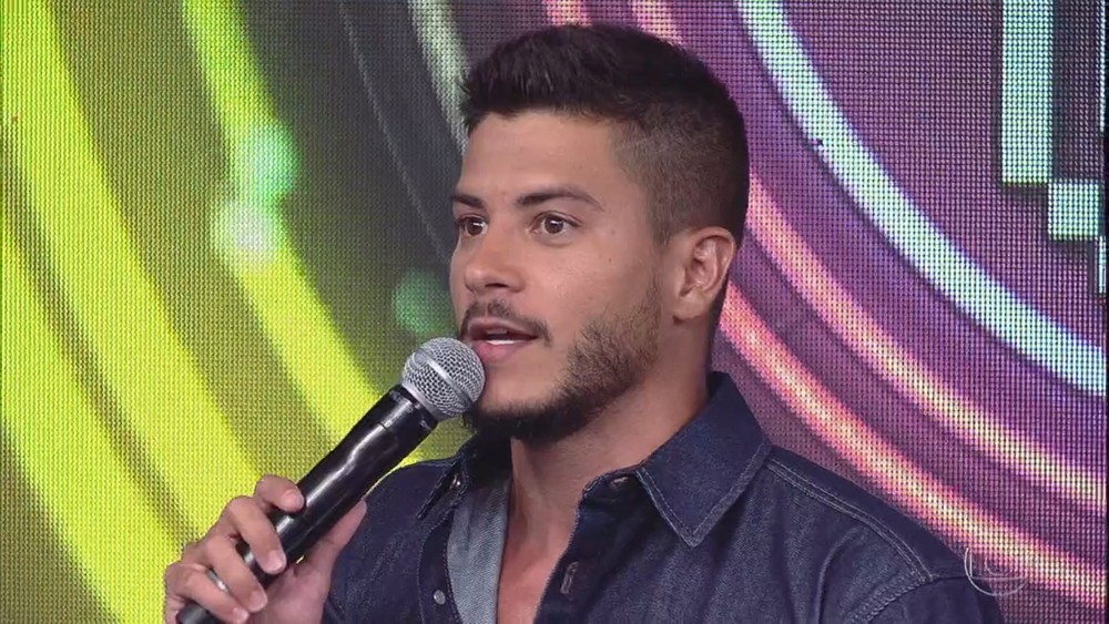 Arthur Aguiar falou sobre paternidade (Foto: TV Globo)