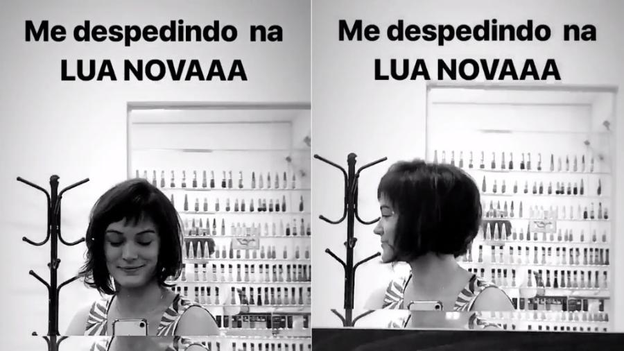 Bianca Bin dá adeus ao antigo visual (Foto: Reprodução)