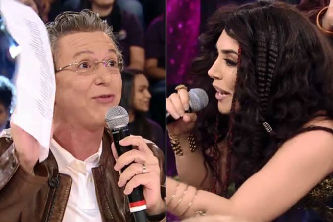 Boninho e Naiara Azevedo (Reprodução/Veja SP)