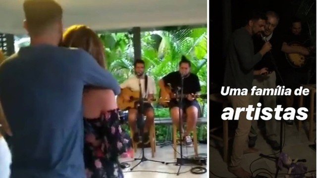 Cauã Reymond e seu pai (Foto: Reprodução/Instagram)