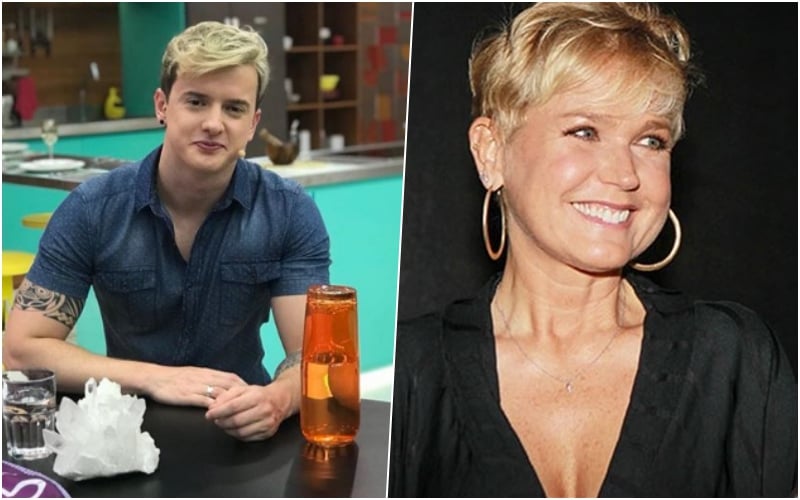 Aaron Tura conta uma fofoca de Xuxa Meneghel (Foto reprodução)