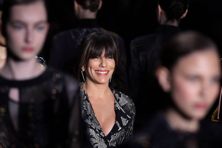 Glória Pires na SPFW (Foto: Divulgação)