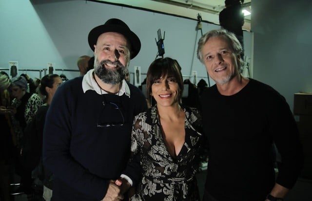 Gloria Pires, Marcello Novaes e Mauro Mendonça Filho (Foto: Vogue Brasil)
