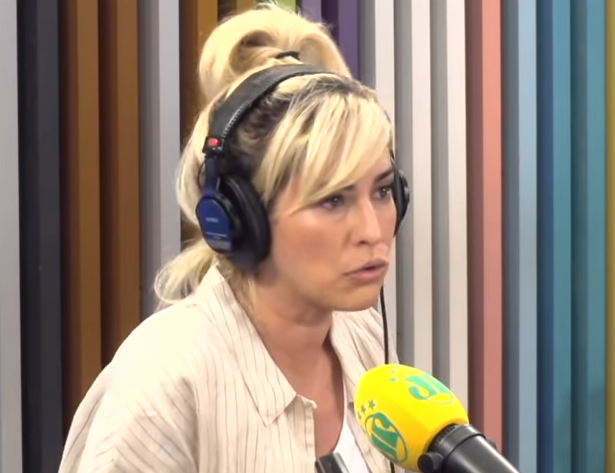 Fernanda Paes Leme no Pânico (Foto: Reprodução)