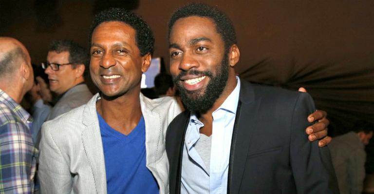 Luís Miranda e Lázaro Ramos (Foto: Reprodução)