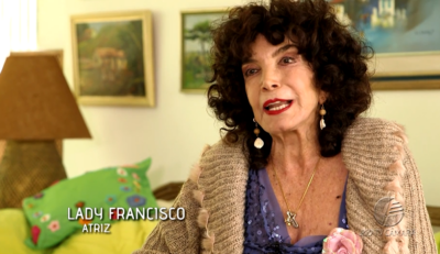A atriz Lady Francisco. (Foto: Reprodução)