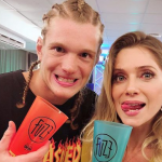 Letícia Spiller e o filho, Pedro. (Foto: Reprodução/Instagram)