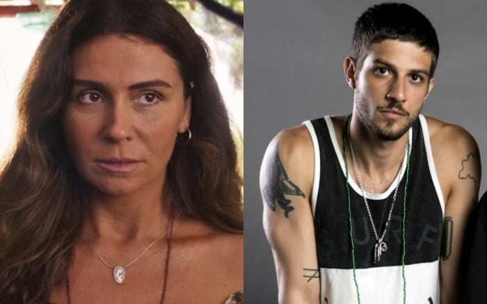 Luzia (Giovanna Antonelli) e Ícaro (Chay Suede) em Segundo Sol (Foto: Divulgação/Globo/Montagem)