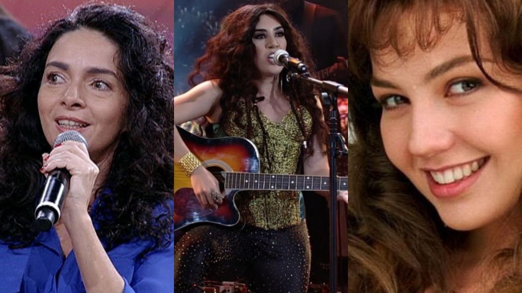 Shakira de Naiara Azevedo foi comparada a diversos artistas (Foto: Reprodução/Montagem)