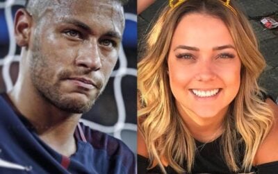 Neymar e a ex, Carol (Foto: Reprodução)