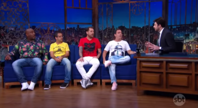 The Noite é  líder de audiência. (Foto: Reprodução/SBT)