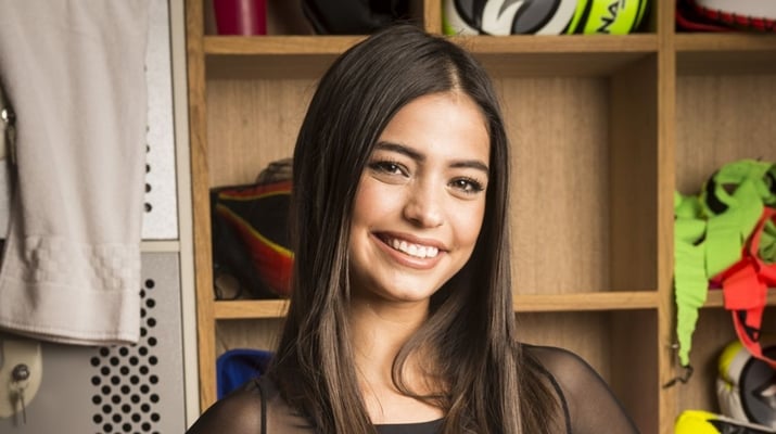 Cynthia Senek sonha com carreira internacional. BBB22 (Foto: Divulgação)