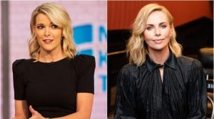 Jornalista Megyn Kelly será vivida por Charlize Theron no cinema. (Foto: Montagem/Divulgação)