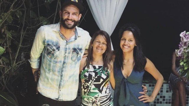 Wagner com Gleici e a sogra no Acre (Foto: Reprodução/Instagram)