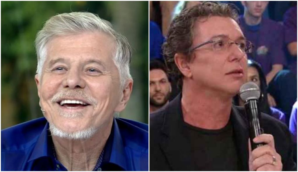 Boninho se estranhou com Miguel Falabella (Foto: Montagem)