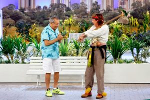 Jeca Gay (Moacyr Franco) na Praça é Nossa (Foto: Divulgação)