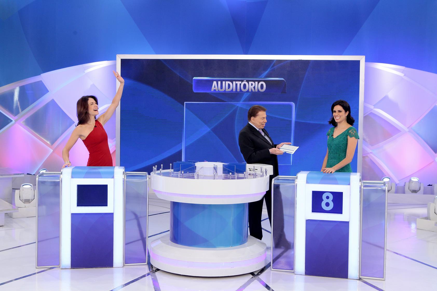 Jogo das 3 pistas com Babi Xavier x Débora Bergamasco | Programa Silvio Santos
